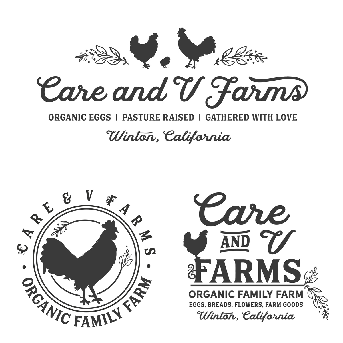 Custom Made Logos - Three Little Blackbirds