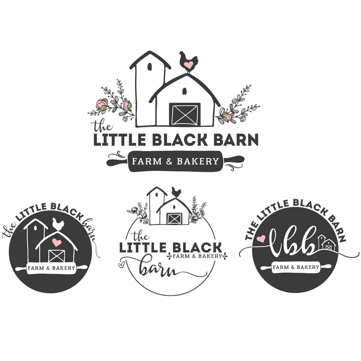 Custom Made Logos - Three Little Blackbirds